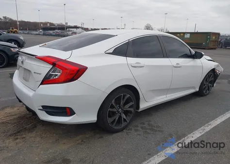 2019 Honda Civic Sport z USA, uszkodzony, nr VIN 2HGFC2F89KH579225
